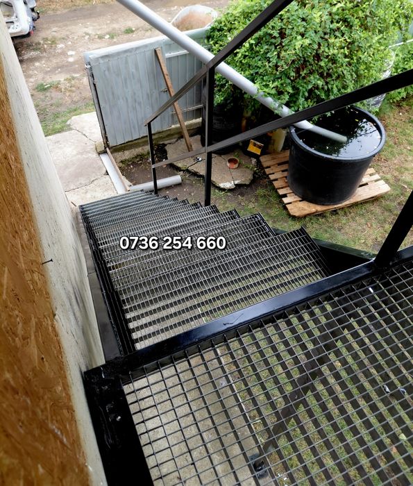 Scara metalica zincate