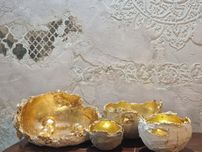 Циментова декоративна купа ръчна изработка