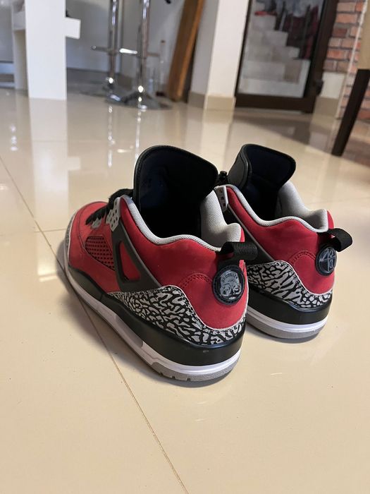 Jordan Spizike Low Red Marimea 45 NEGOCIABIL