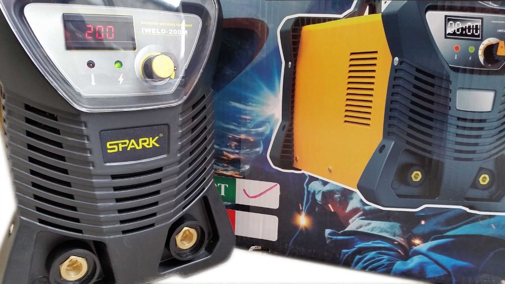 SPARK IWELD 200M Инверторен електрожен 200А с дисплей