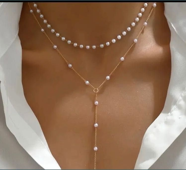 Vand set bijuterii perle