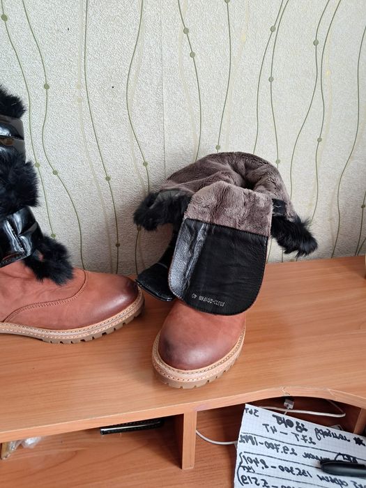 Сапоги зима Б/У.
