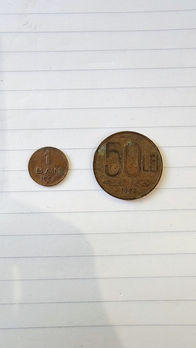 Moneda 1 ban 50 lei de colectie