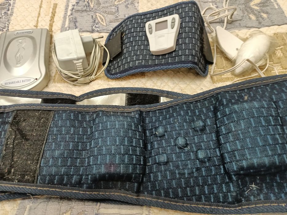 Пояс массажный для корекции фигуры. Электрический  пояс.