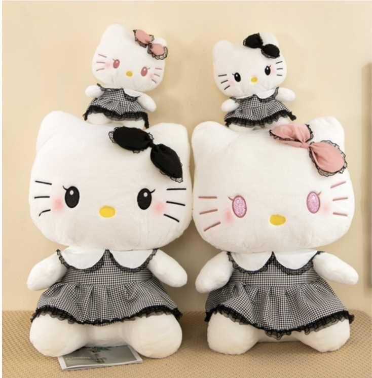 Плюшена играчка Hello Kitty Kuromi Sanrio, 50см, Плюшена играчка Кити