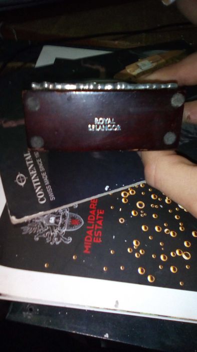 Royal Selangor Celebration Collection Pewter Leaves Настолен