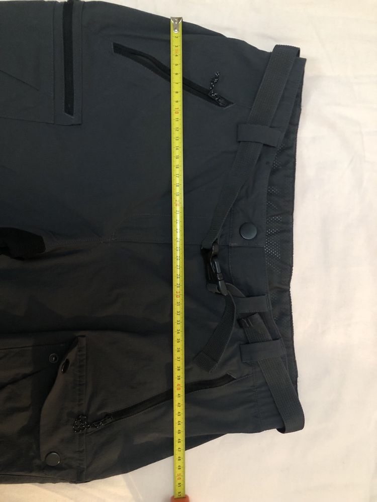 Pantalon Rezistent Trekking la munte MT500 Gri Damă