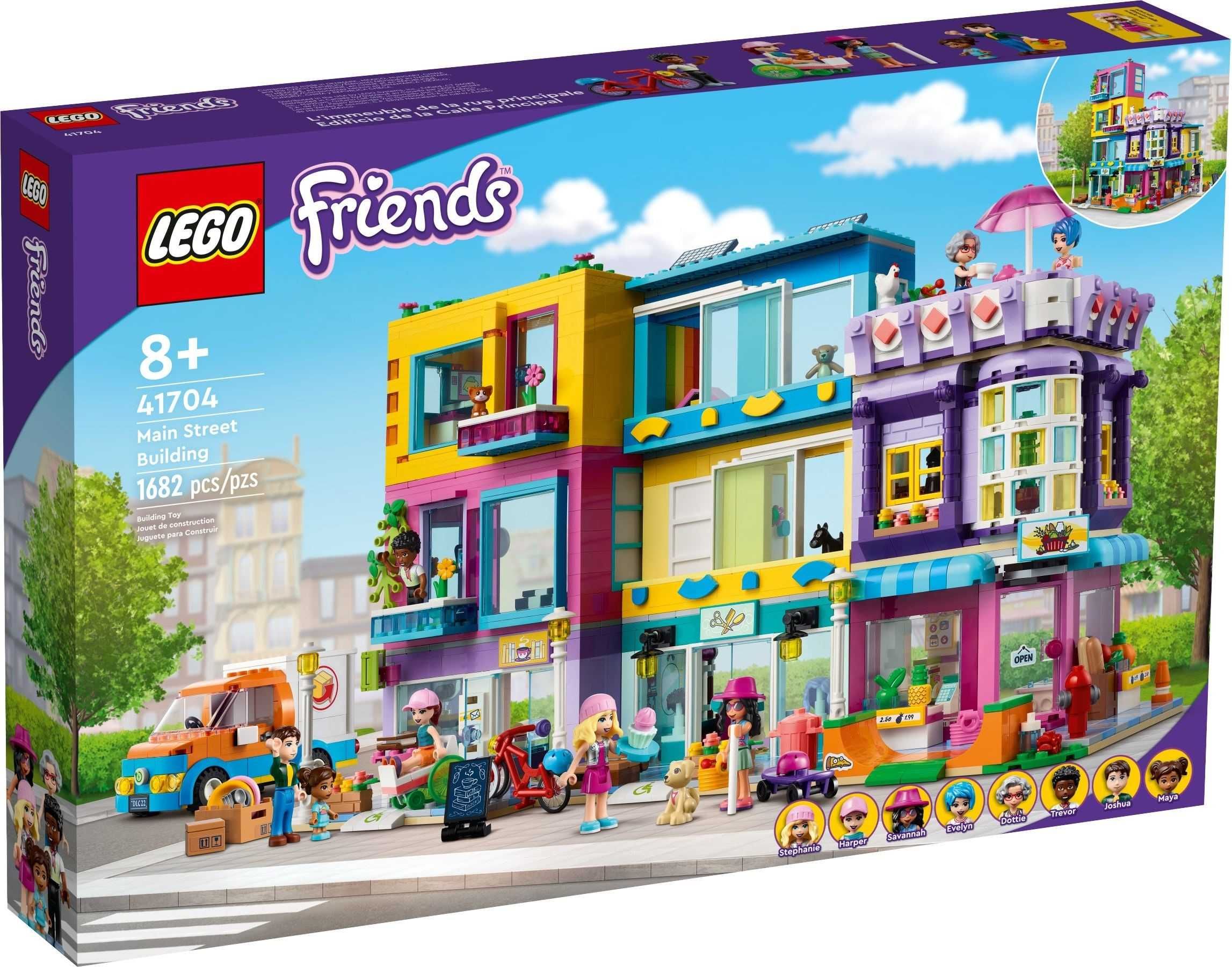 Lego Friends 41704, Cladirea de pe str. Principala [nou, SIGILAT]