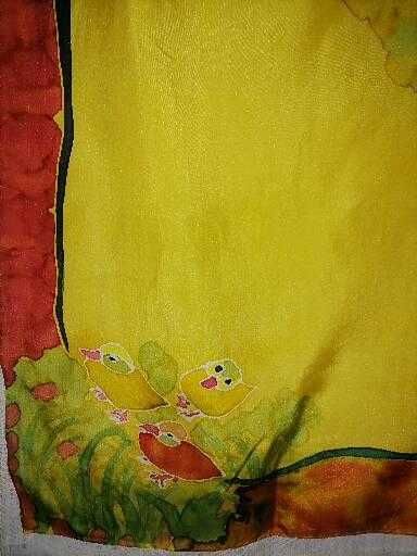 Esarfa mare matase naturala 100%