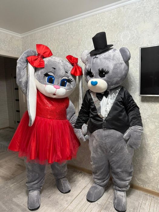 Прокат, аренда Тедди мишки и Зайки