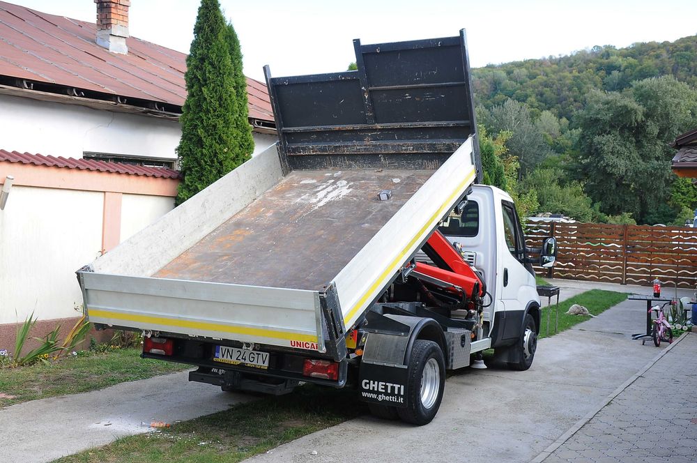 IVECO Daily 72C170 Basculabil/Cutie+Macara 2016 3.0HPi 170 CP AC cat.C