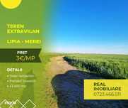 Teren agricol Lipia-Merei, 4hectare compact !