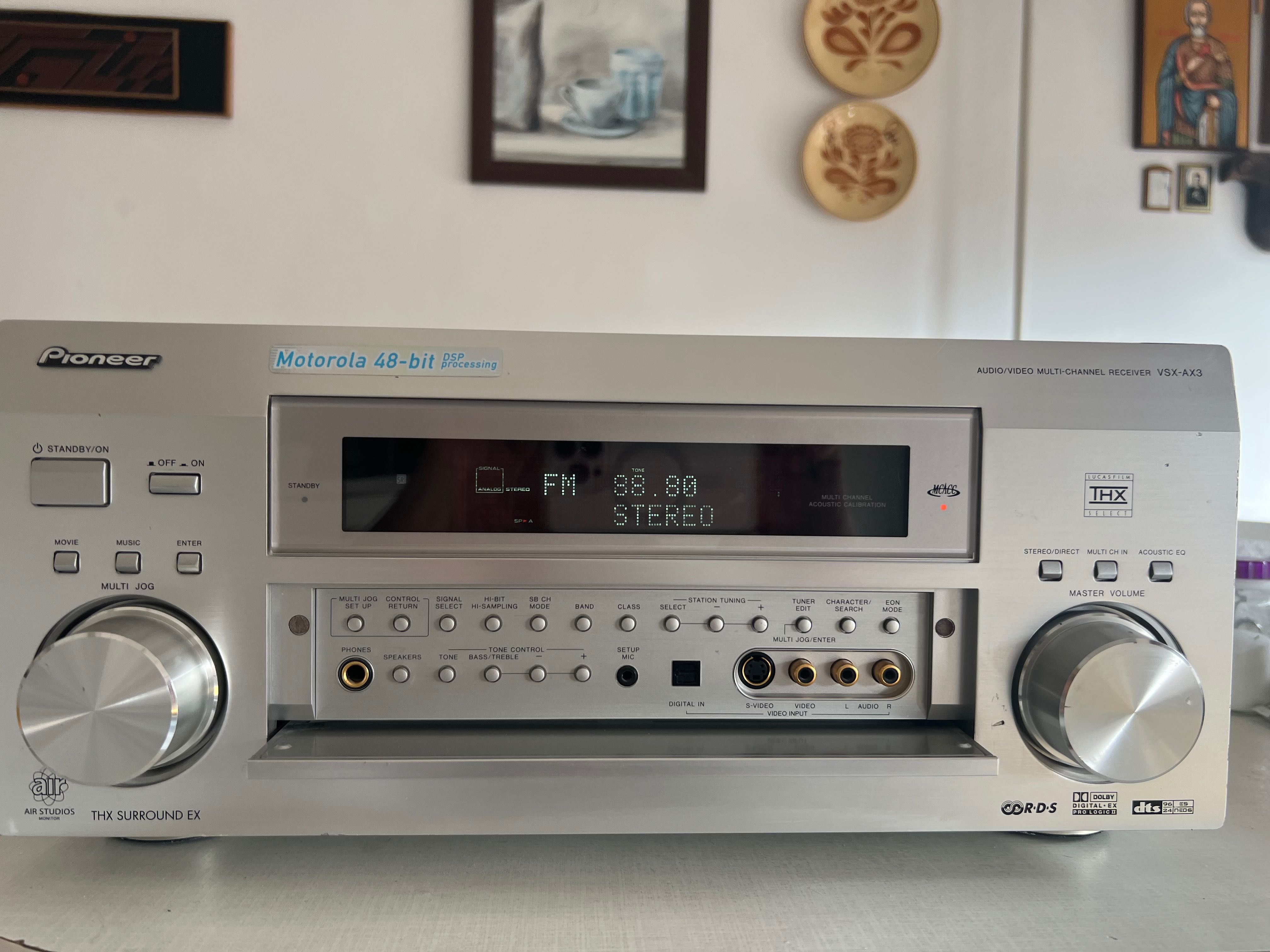 Ресийвър Pioneer -VSX-AX3-S ,7x100W