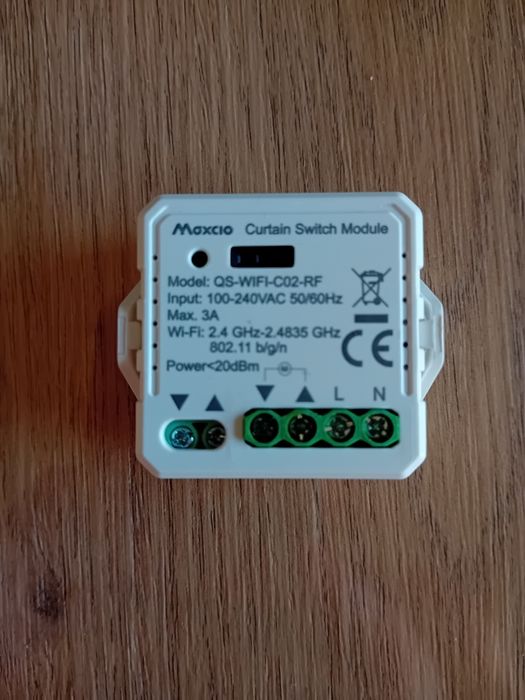 Управление за щори, пердета, гаражни врати WiFi + 2 дистанционни