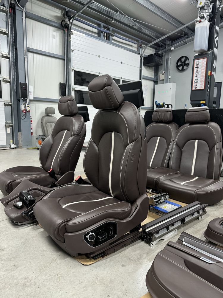 Interior Piele Audi S8 D4 Masaj Ecrane Racire Electric Sport