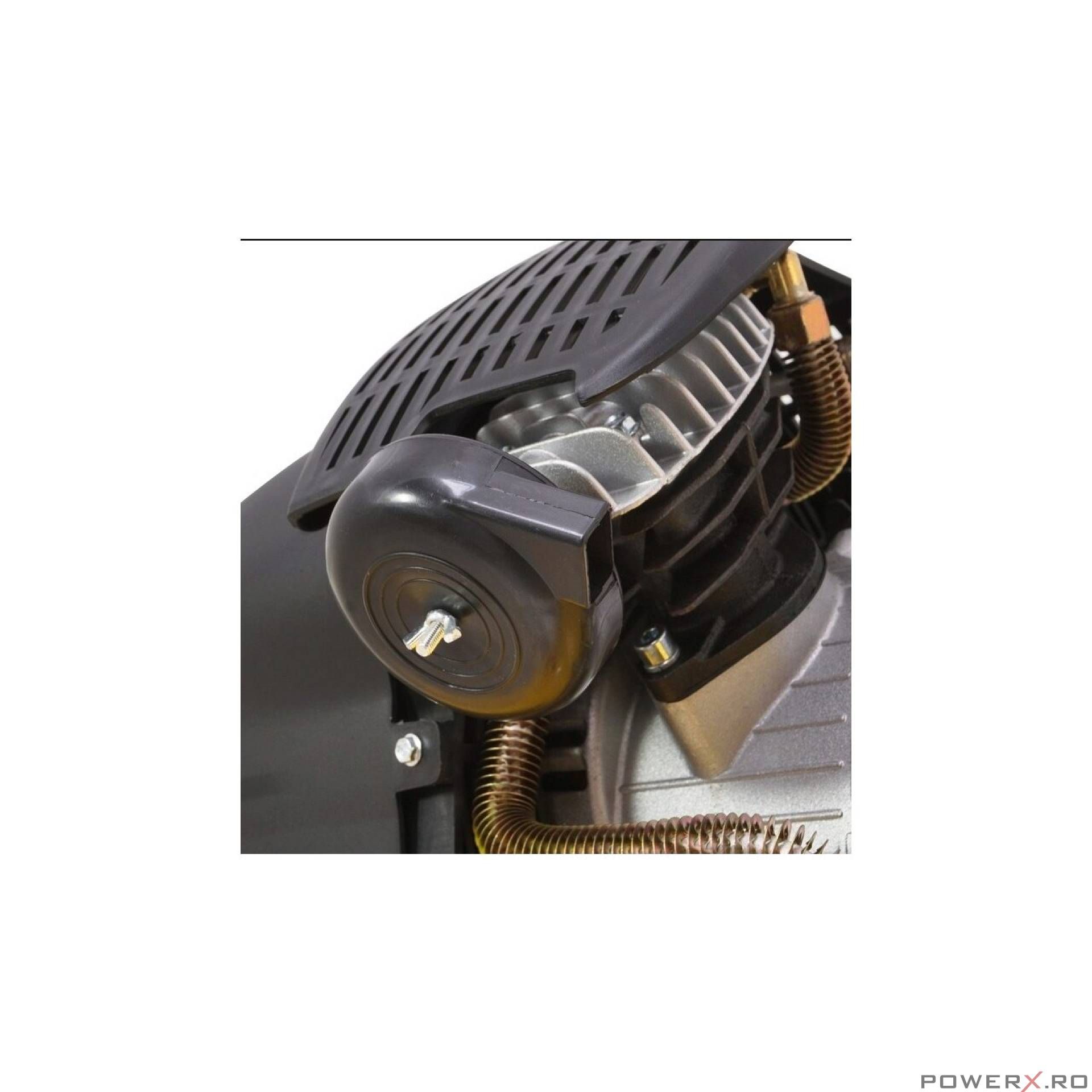 Compresor aer Notig 100l, 2 cilindrii, 8bari, 230V 440l/min