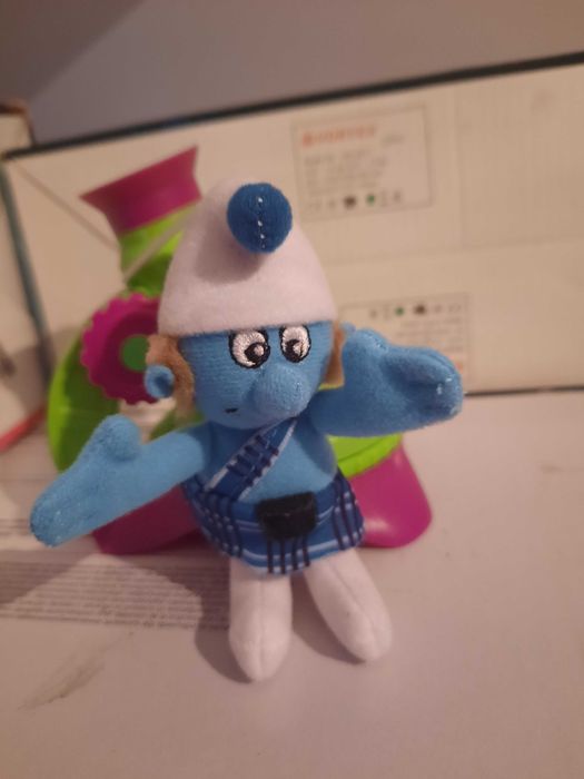 Jucarie*Jucarii*Colectie_The Smurfs/Strumfii_plus Strumful scotian_8cm