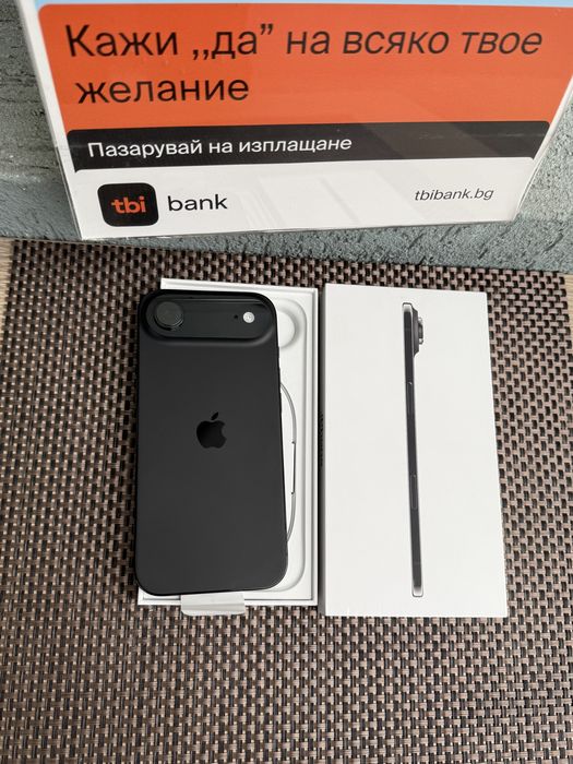 НОВ!! ЛИЗИНГ 85лв/м•iPhone 17 AIR 256 BLACK* айфон 17 AIR 256 BLACK
