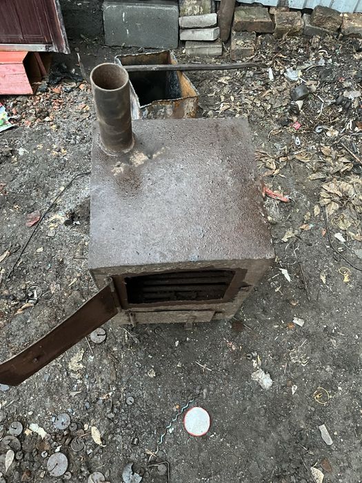 Продам печь на дровах-углях