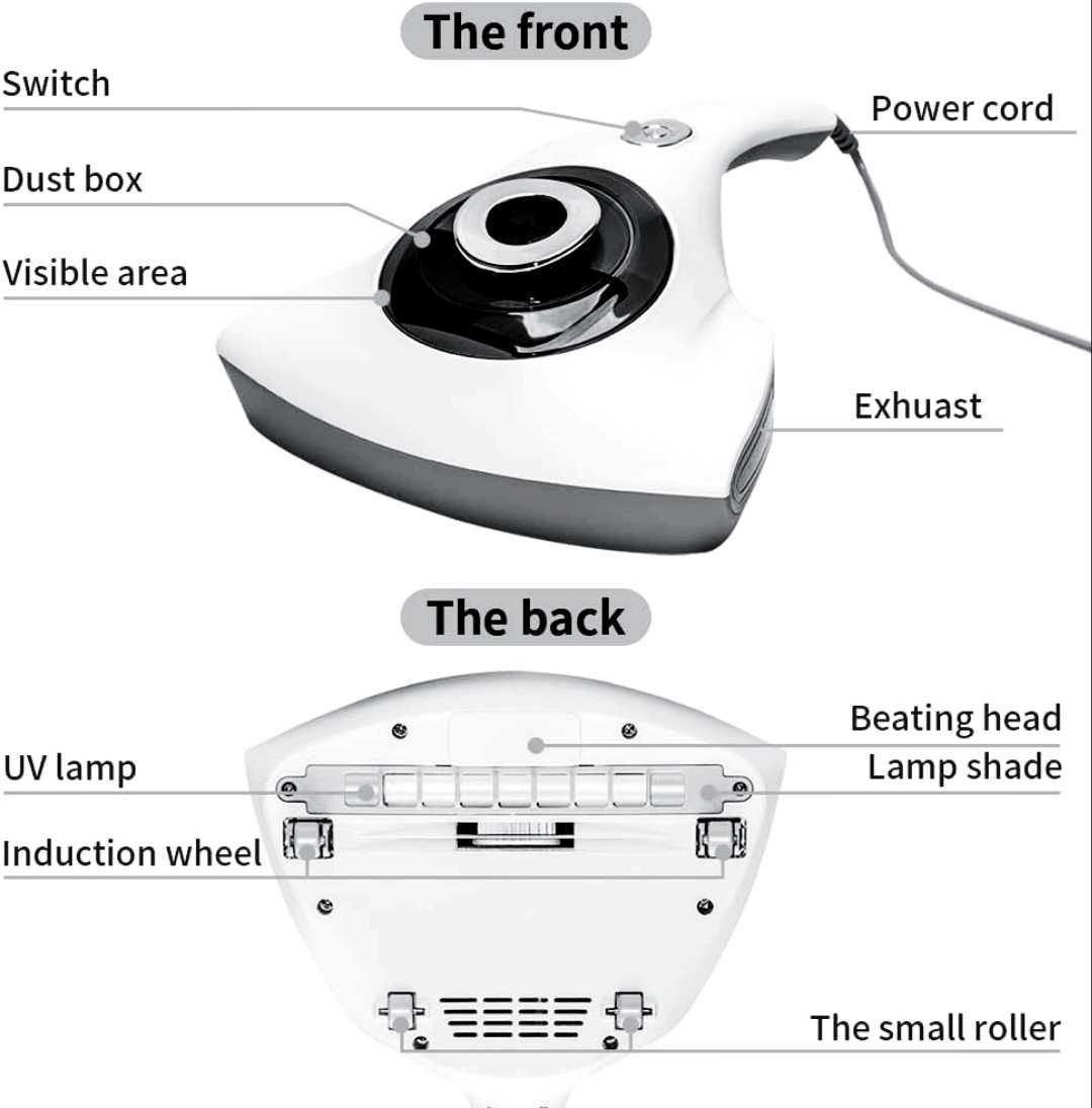НОВИ! Прахосмукачка за акари, бактерии и дезинфекция