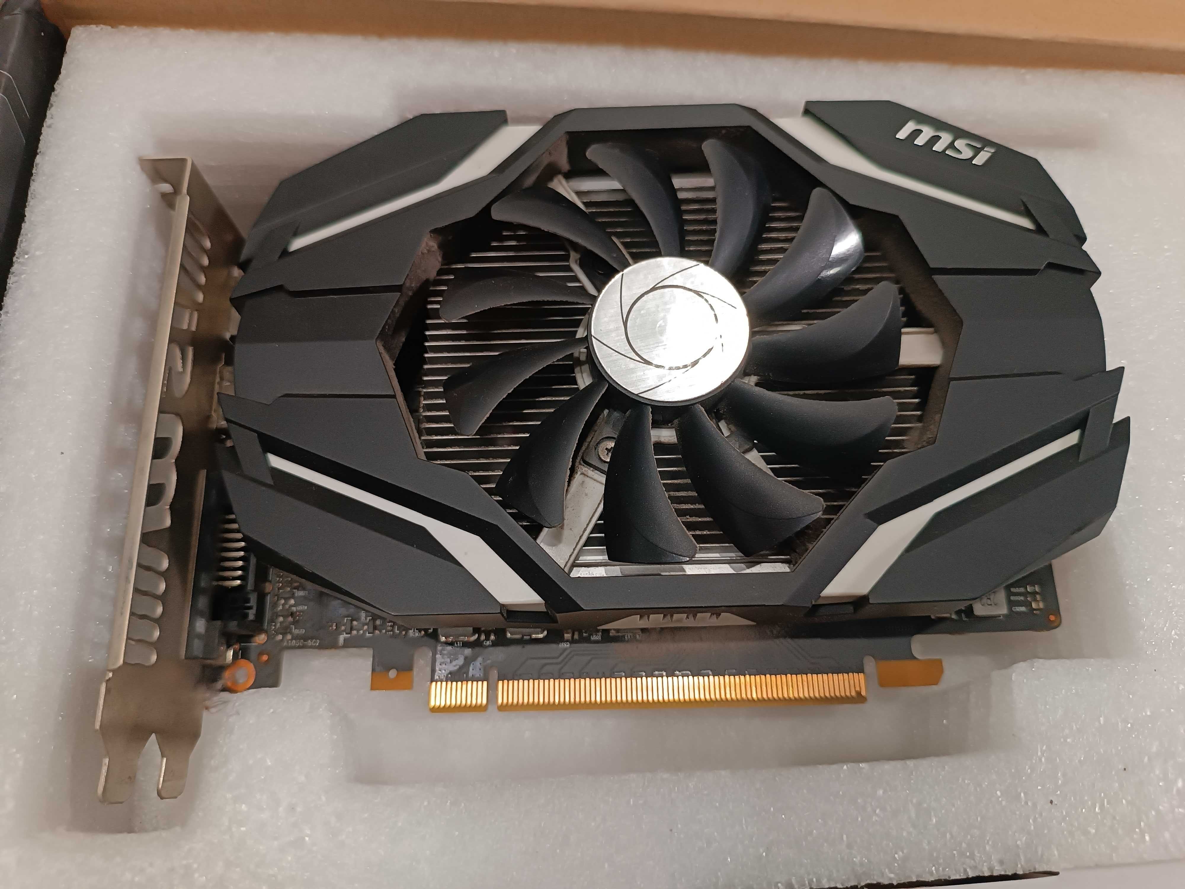 Видеокарта MSI Nvidia GTX 1050 2gb OC, Compact