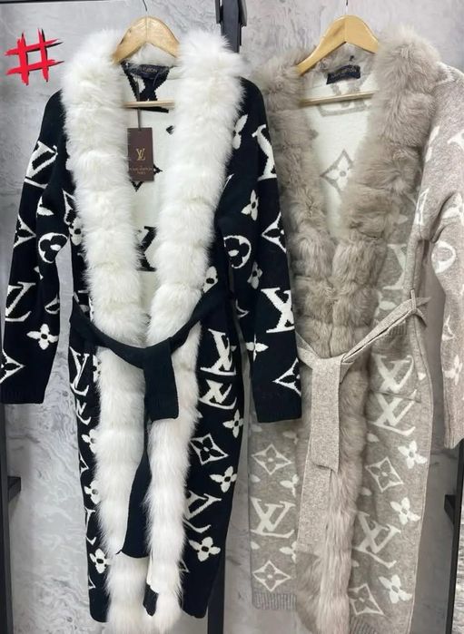 Cardigan cu blana naturala - dama