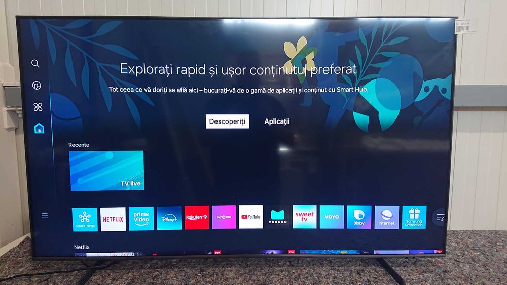 Televizor SAMSUNG QLED 55Q60D, 138 cm, Smart, 4K Ultra HD, Clasa E