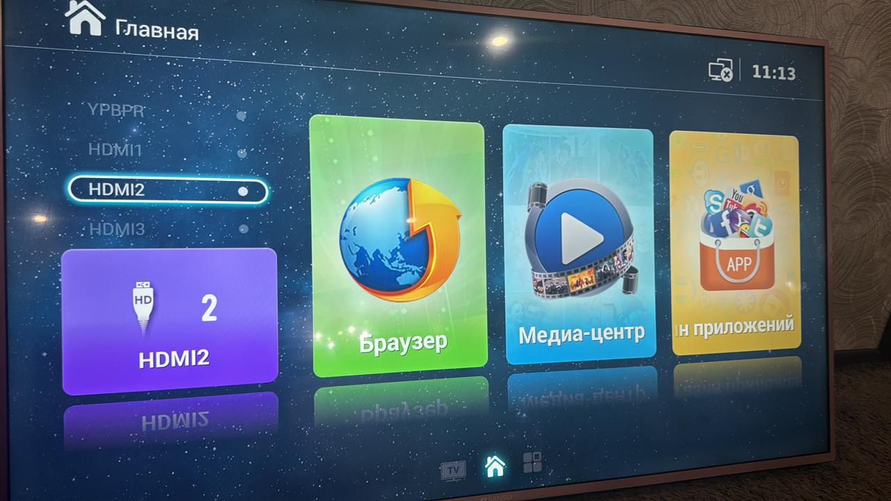 Смарт телевизор Sansui 140 см smart tv WiFi YouTube