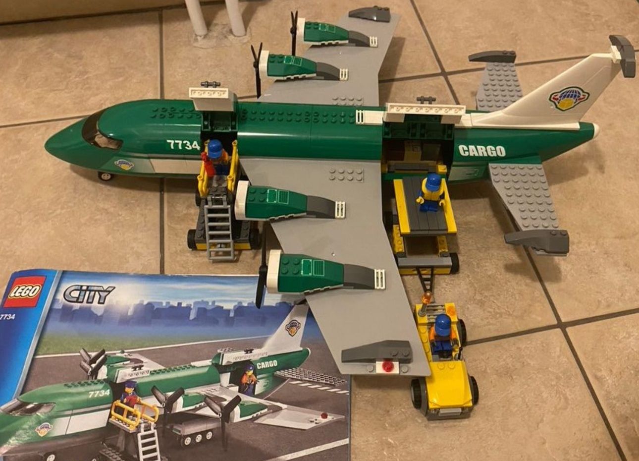 LEGO City Cargo Plane 7734