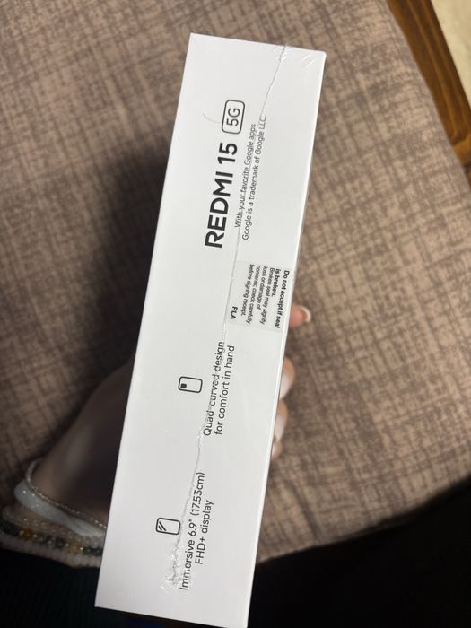 Продавам чисто нов Xiaomi Redmi 15 5G – запечатан!