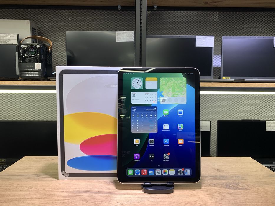 iPad 10, 64 GB, Wi-Fi, Silver, АКБ100%, 78 цикл, 1150/А10