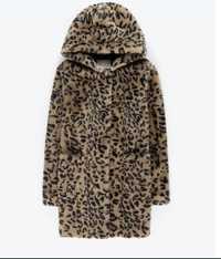 Palton dama animal print