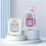 Casti Wireless Afisaj Digital Bluetooth5.0 Husă încărcare transparentă