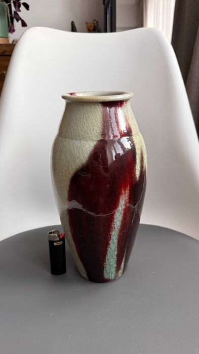 Ваза японская в стиле кинцуги