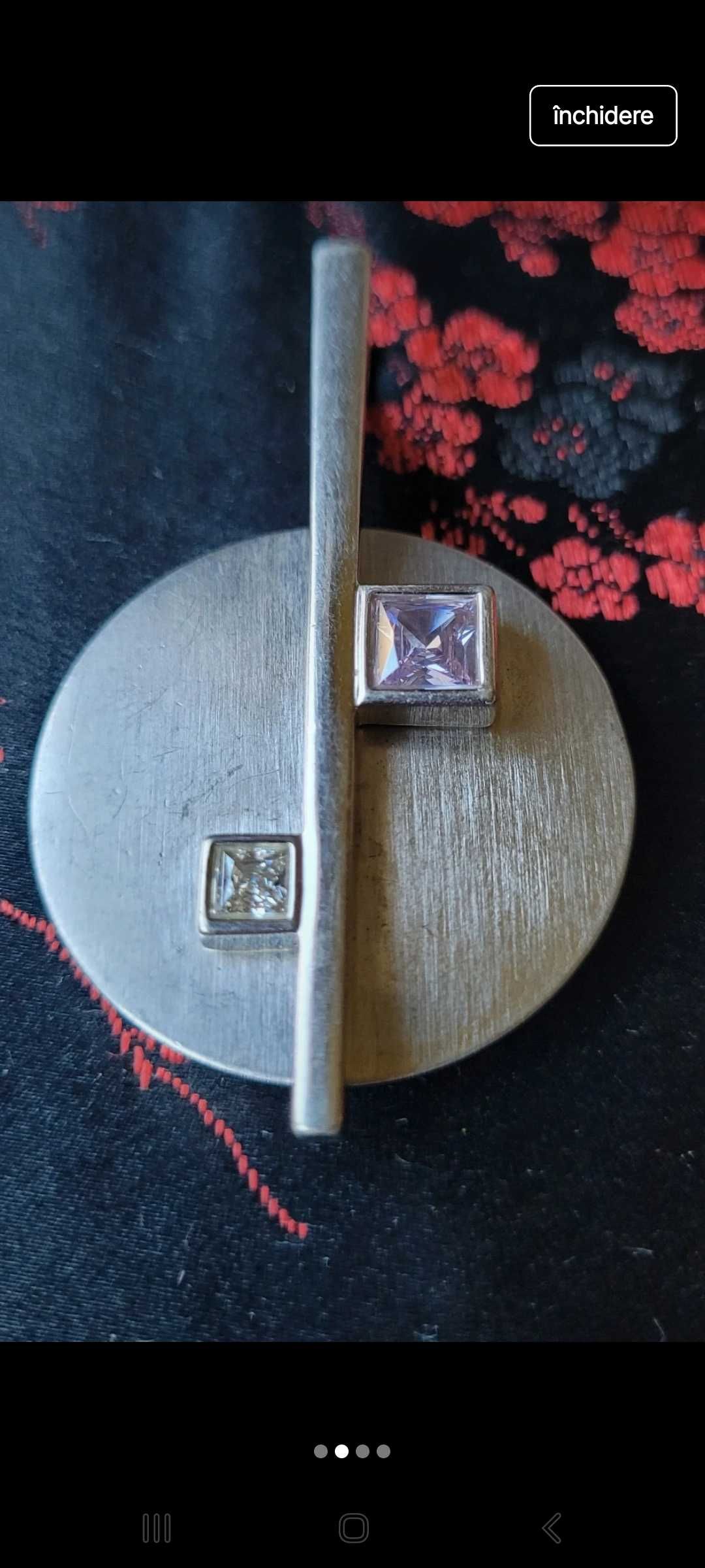 Medalion cu cristale Swarovski, Pierre Lang