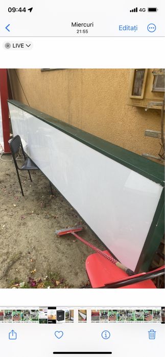 Vand caseta luminoasa cu led