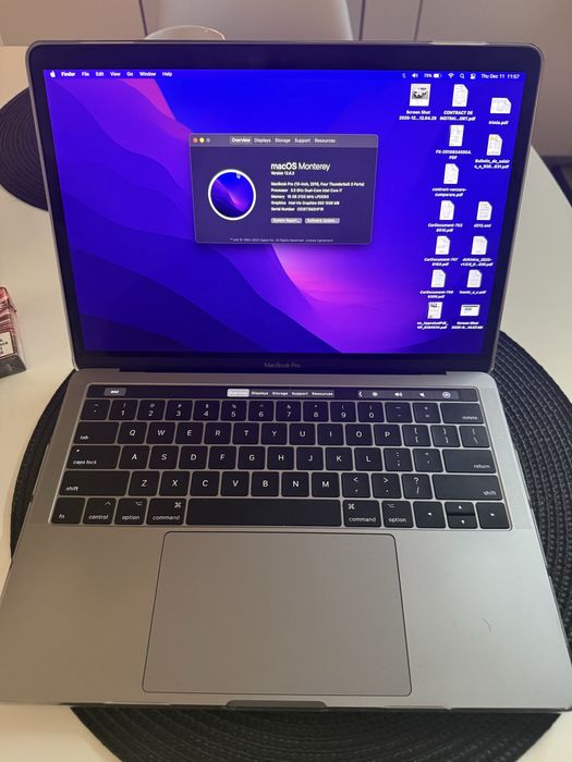 Macbook Pro A1706, 13 Inch, 16 GB RAM, 1 TB
