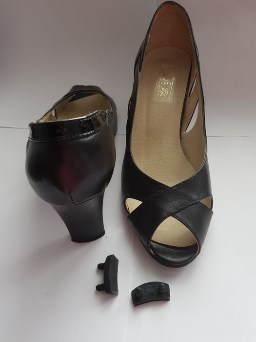 Pantofi damă, piele și lac, nr.37, livrare gratuită