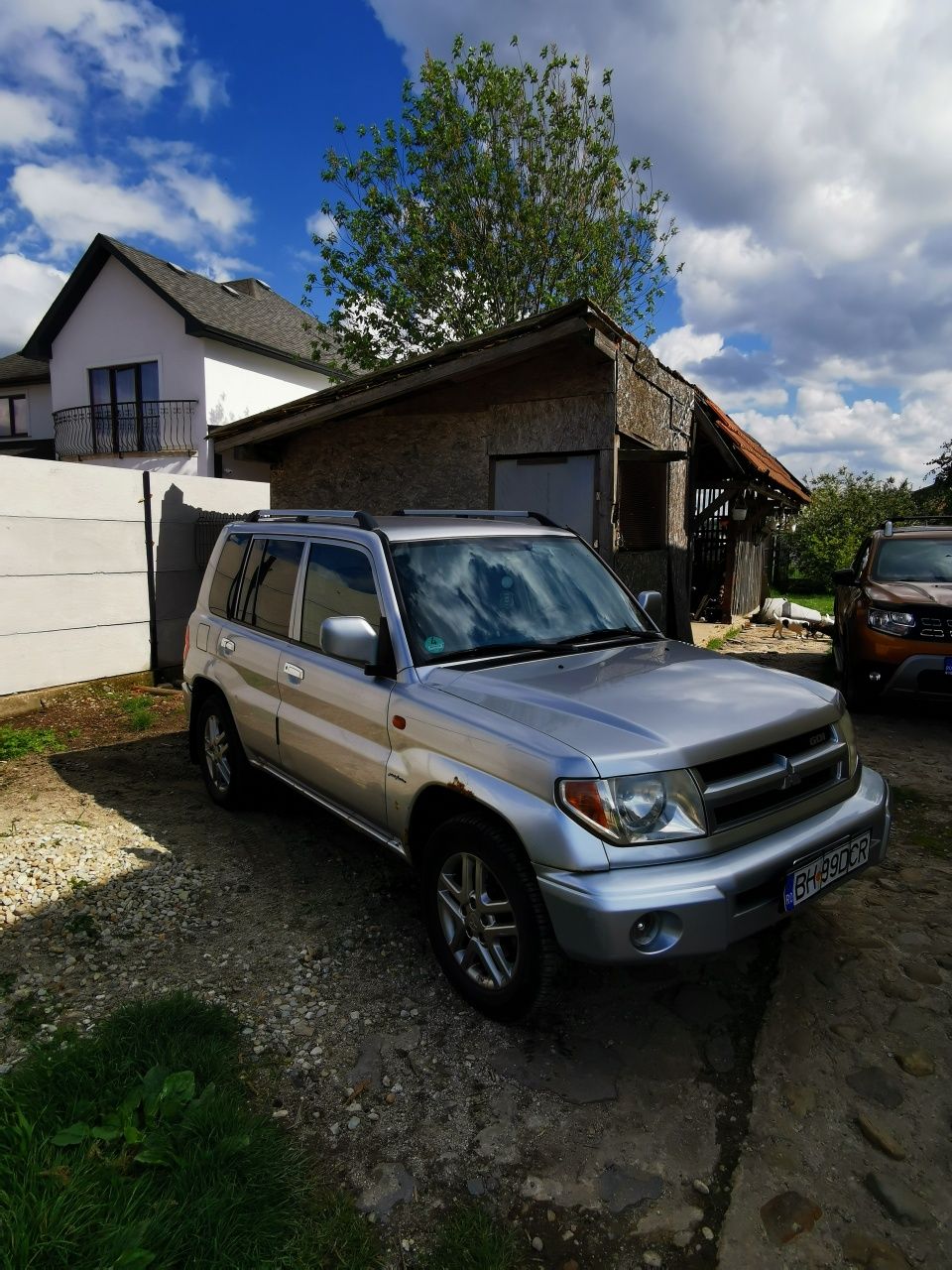 Mitsubishi Pajero Pinin an fabric. 2005