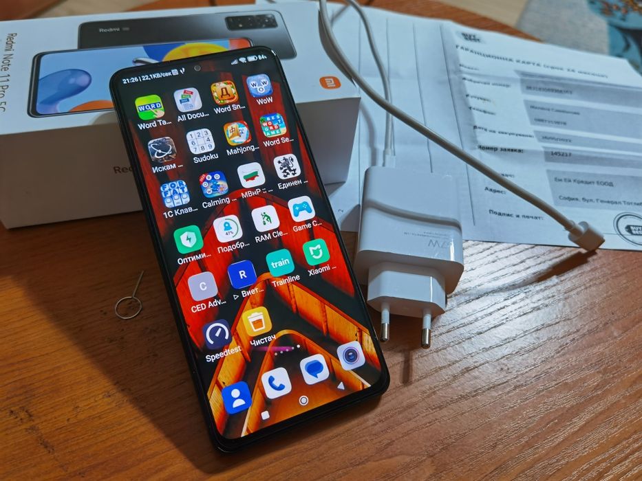 Xiaomi redmi note 11 pro 5G 8 RAM, 128GB