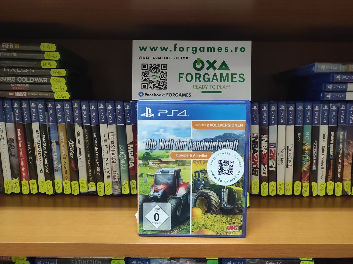 Vindem jocuri The World of Farming Simulator PS4 America Europe