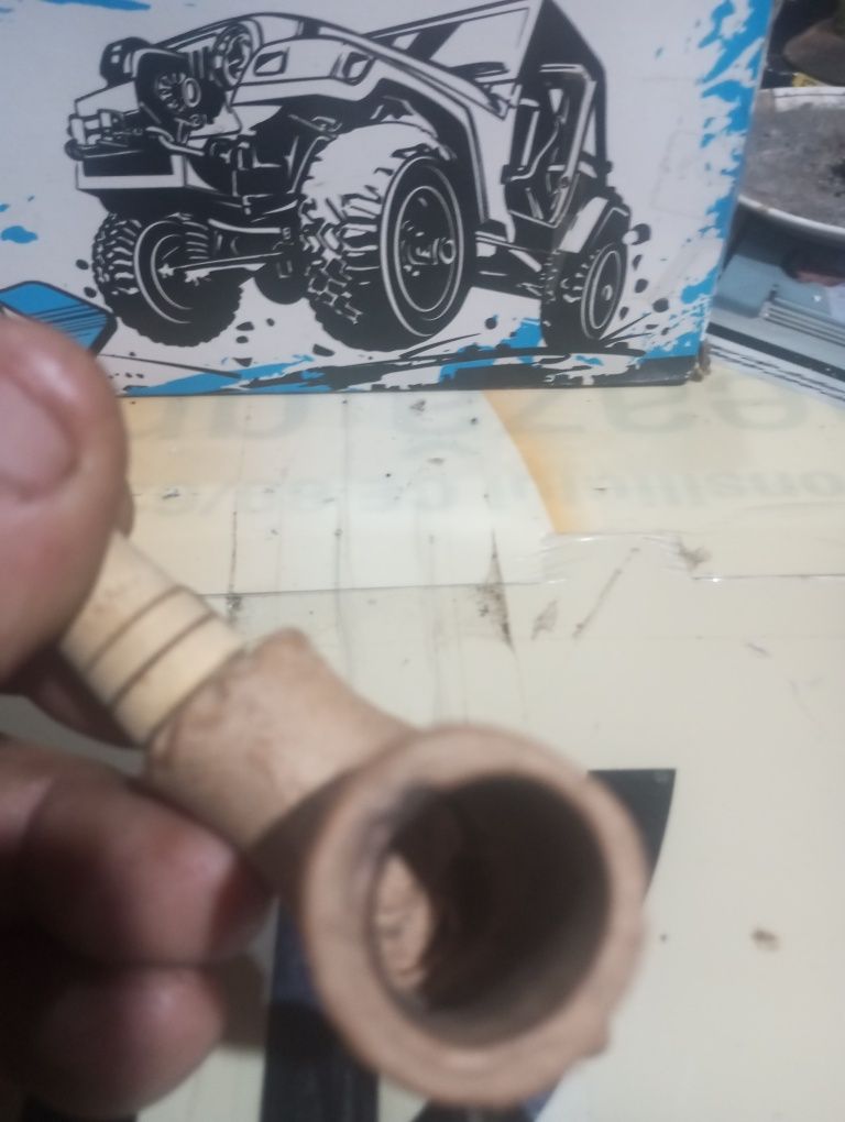 Vând pipă lemn lungime 18cm