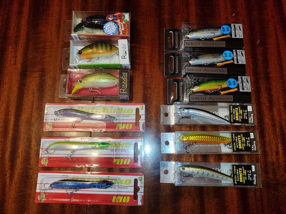 Воблери Smith Camion,Ima,Shimano,Daiwa,Megabass,Xorus,Vanquish C3000.