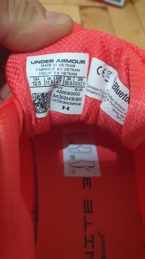Маратонки Under Armour -47н.
