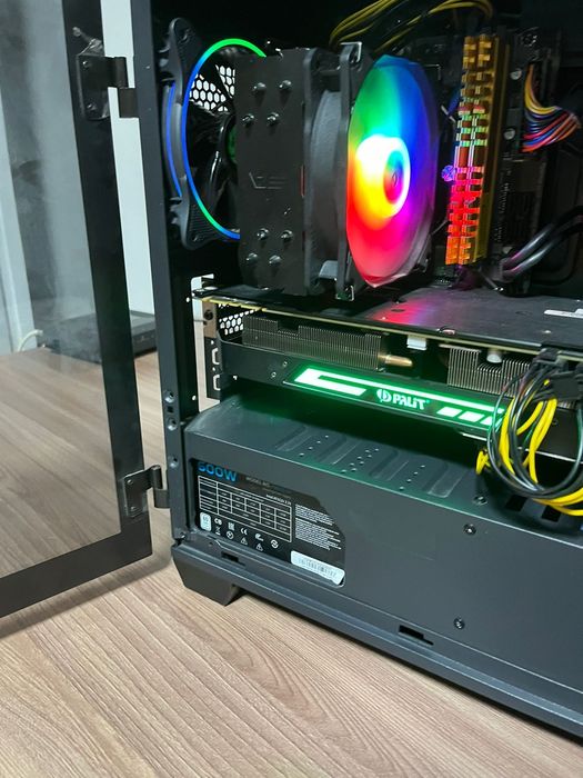 Игровой компьютер i3 10105 gtx 1070ti