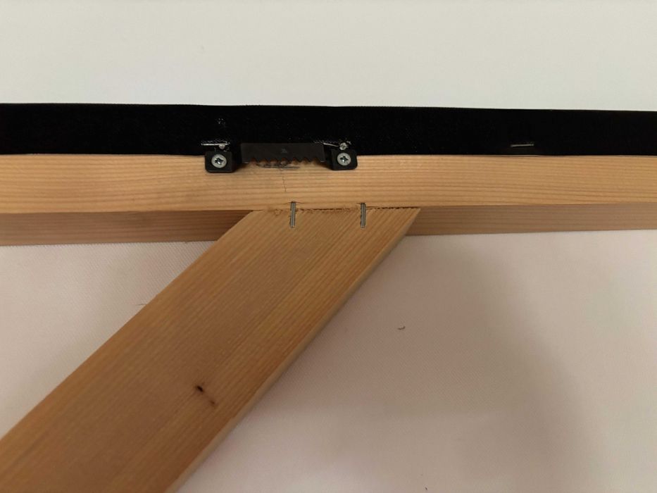 Imagine gen tablou cu zebra pe panza la dimensiune mare.