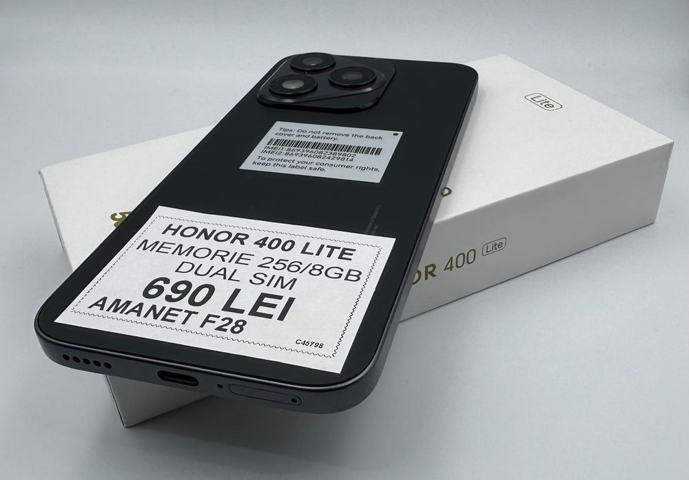 Amanet F28: Telefon Honor 400 Lite 256GB