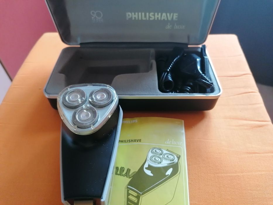 Aparat de ras vintage Philishave Super 90 Deluxe.