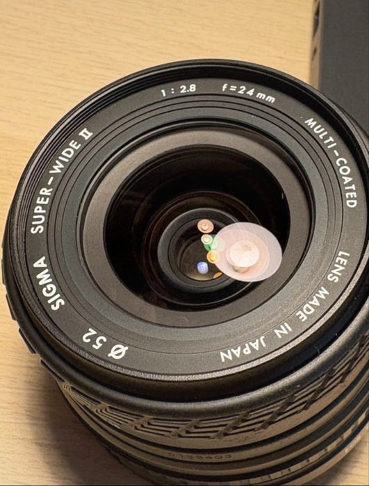Sigma 24mm f2.8 Canon FD