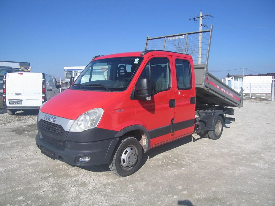 Iveco DAILY 35 C 13 ,  7 LOC. BASCULABIL , CLIMA . Daily 35 C 13 , 7 Loc. Basculabil, Clima , Euro V .
